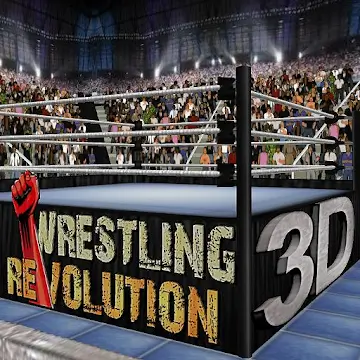 Wrestling Revolution 3D MOD APK Logo